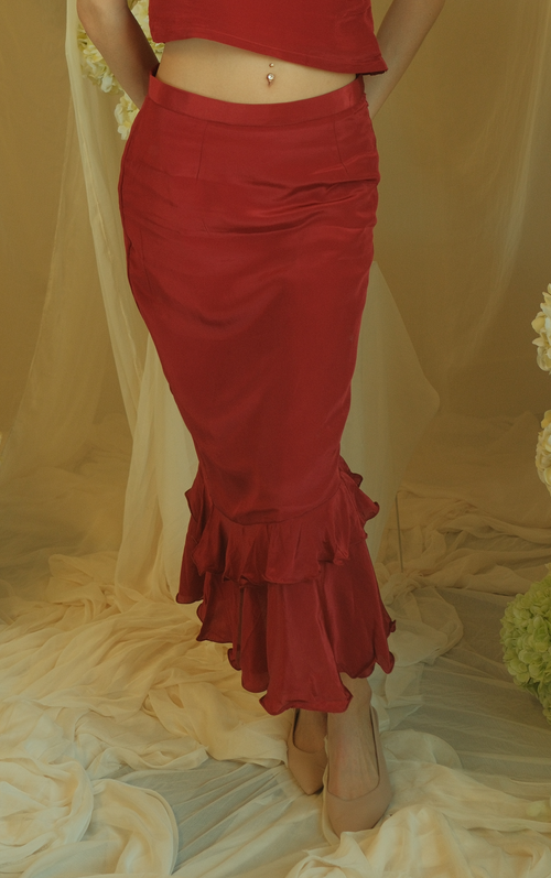 Blood Rose Skirt